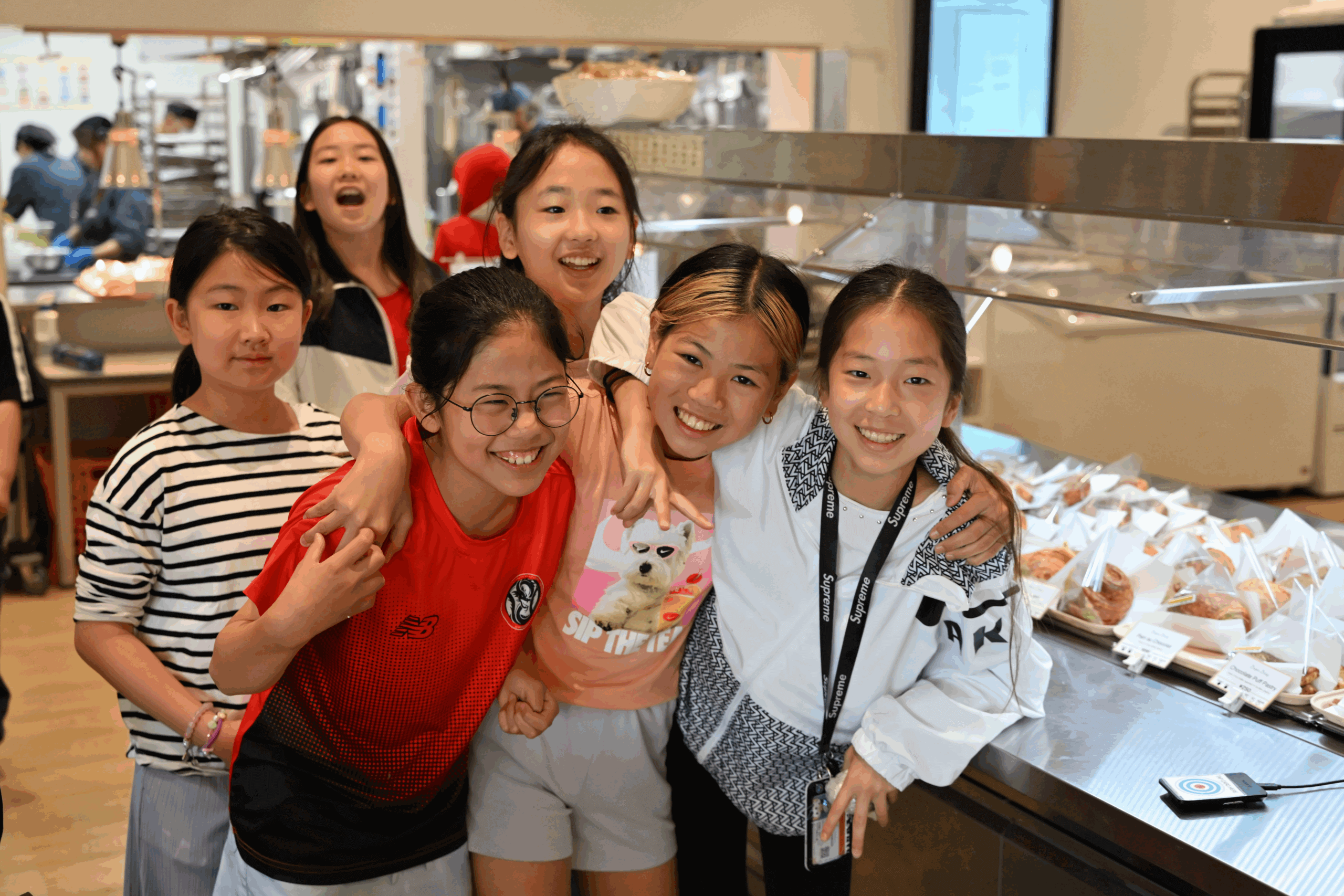 The YIS cafeteria is a place for nutritious meals and community.