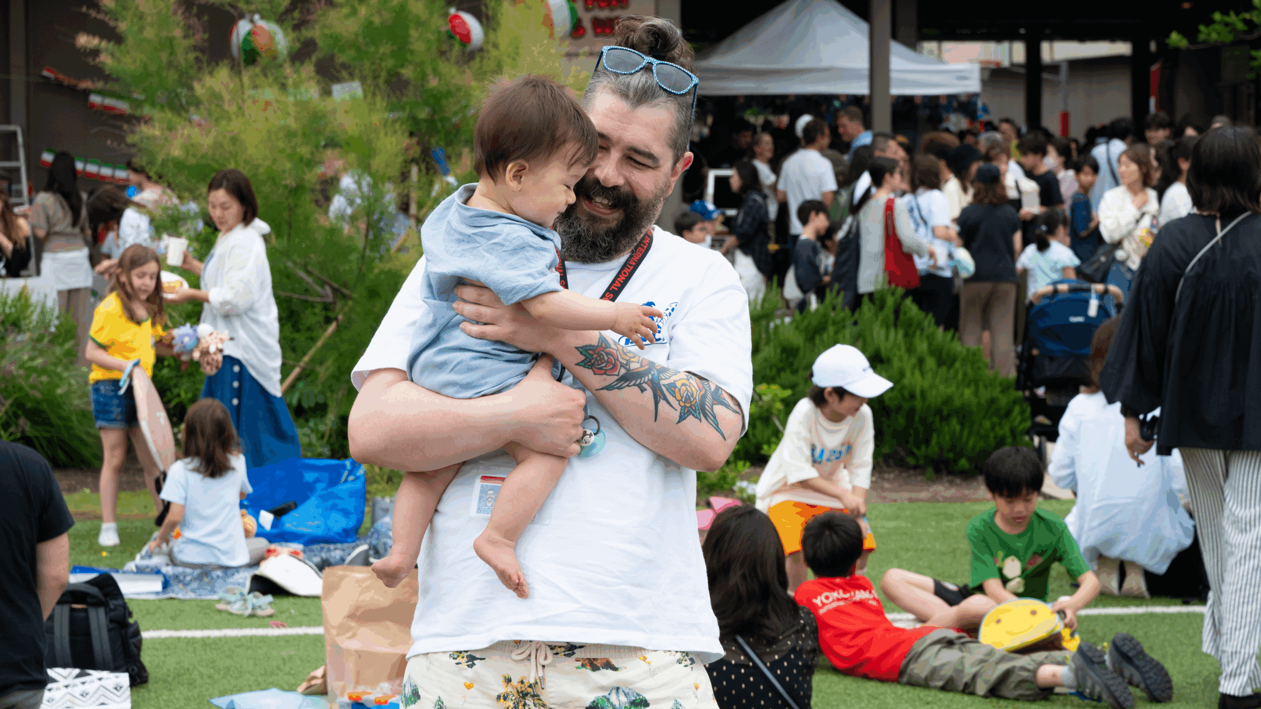 The YIS parent community is dedicated and has a strong presence in the community.